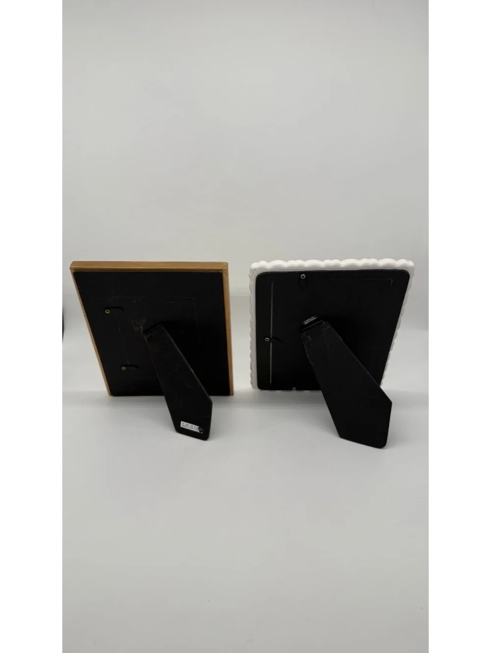 Lot of 2 Decorative Picture Frames Carr 3x5 Windsor Browne 5x7 Green